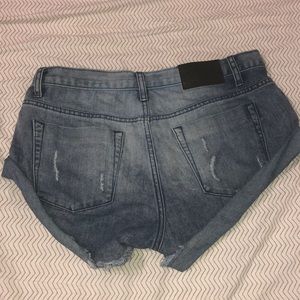 Denim One Teaspoon Bandit Shorts